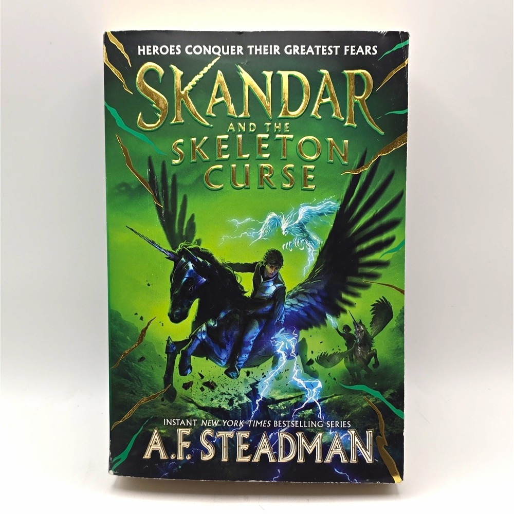 Skandar and the Skeleton Curse A.F. Steadman 2025 TP Skandar #4 1st Ed